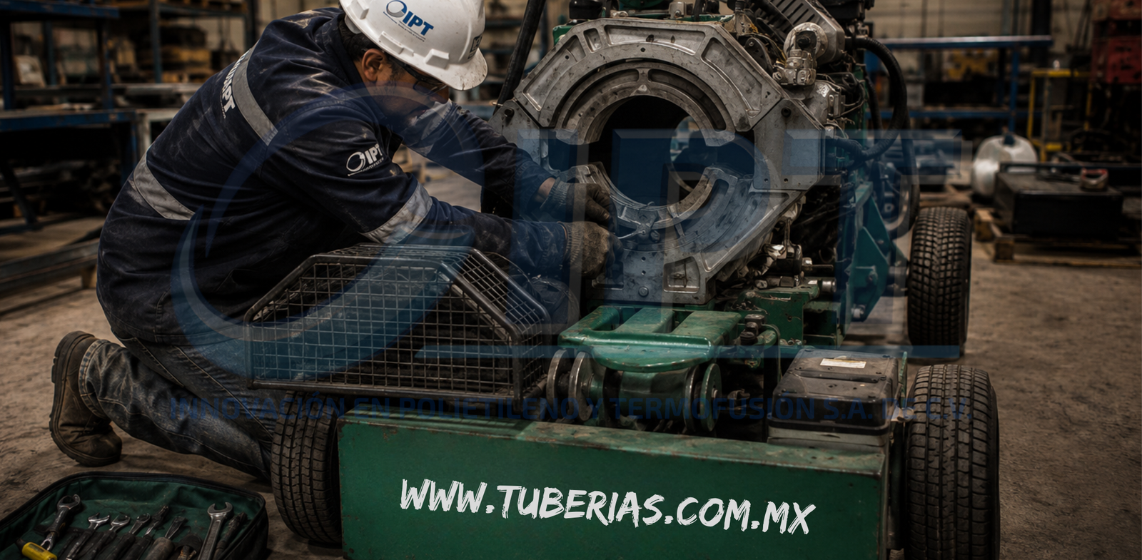 Mantenimiento de equipos de termofusión para tubería PEAD