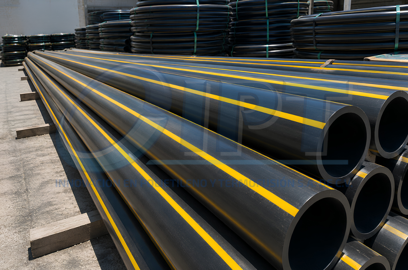 Tubería PEAD para redes de distribución de gas